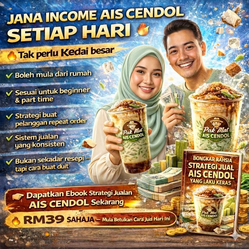 Akademi Bisnes Resepi Facebook ad: Bisnes Ais Cendol