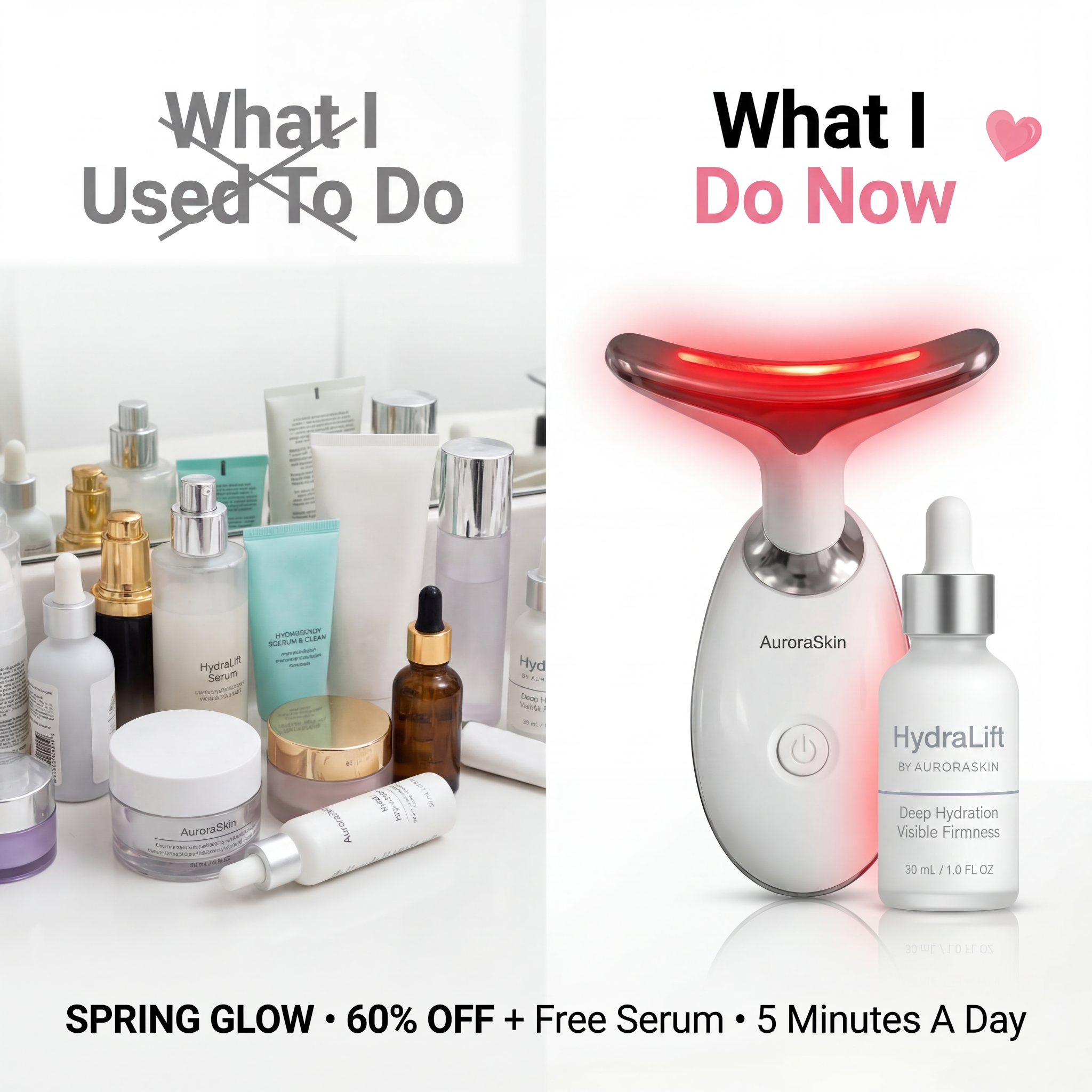 Aurora Skin Facebook ad