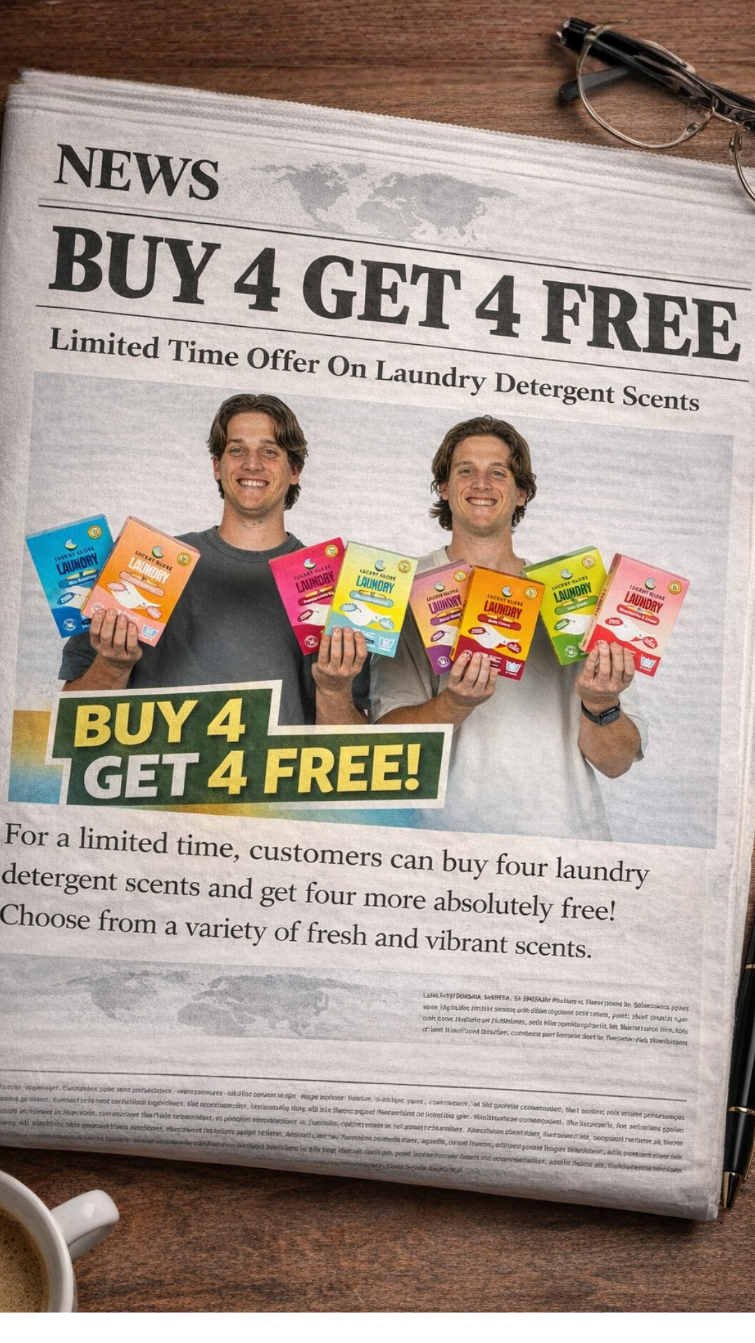Lucent Globe Facebook ad