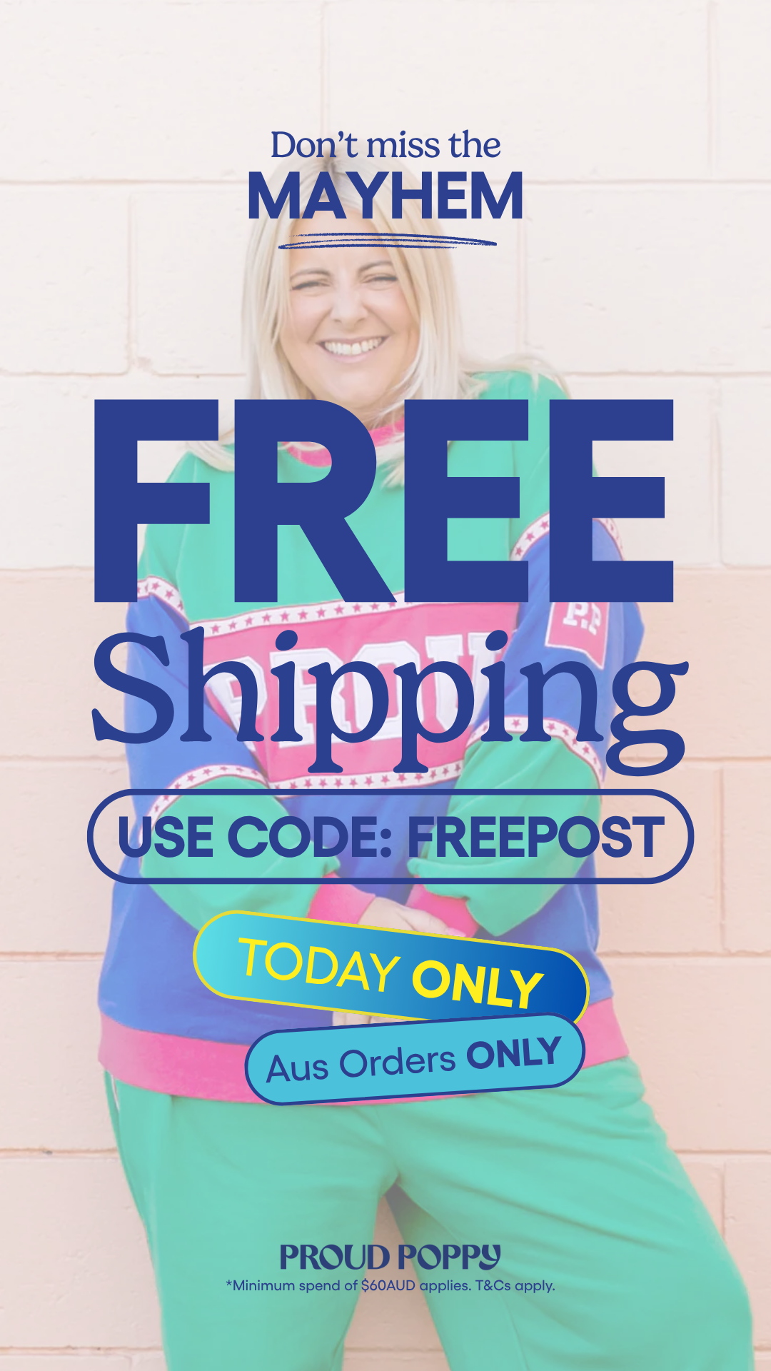 Proud Poppy Clothing Facebook ad