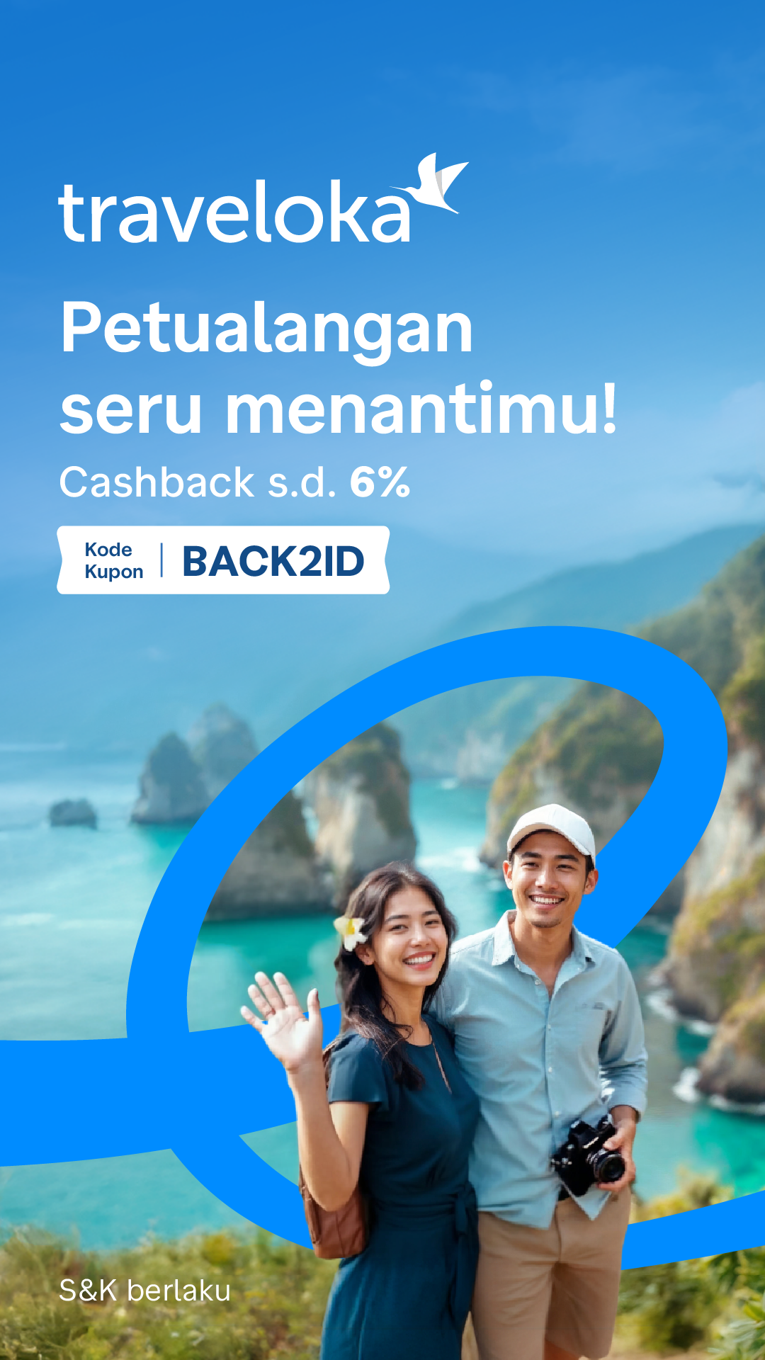 Traveloka Indonesia Facebook ad