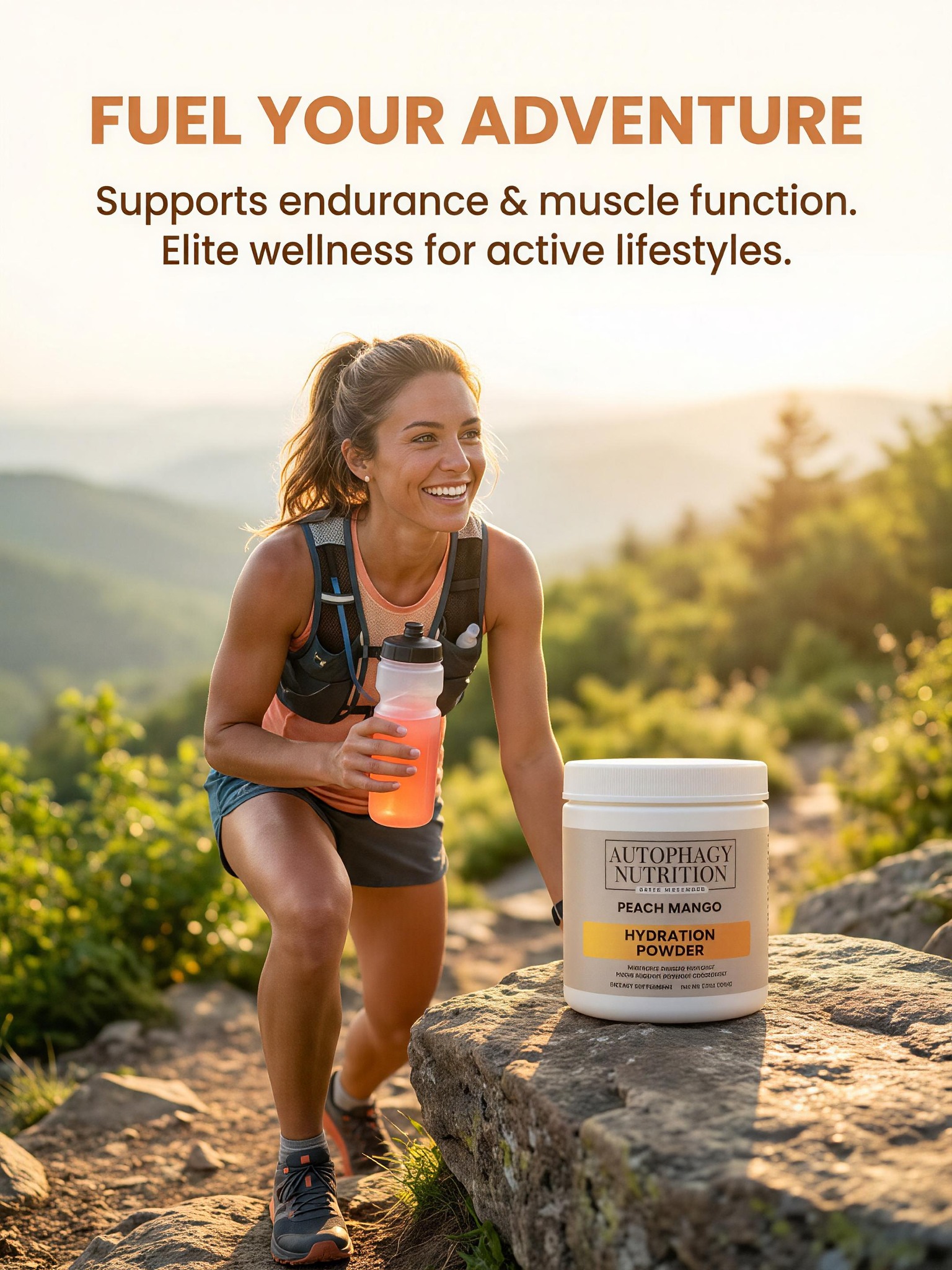 Autophagy Nutrition Facebook ad: Fuel your next adventure.