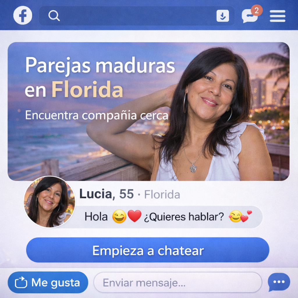 Cupid's Notes Facebook ad: Toca para ver quién está en línea