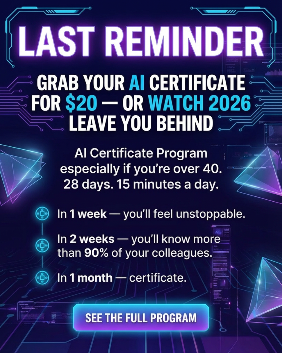 Coursiv Facebook ad