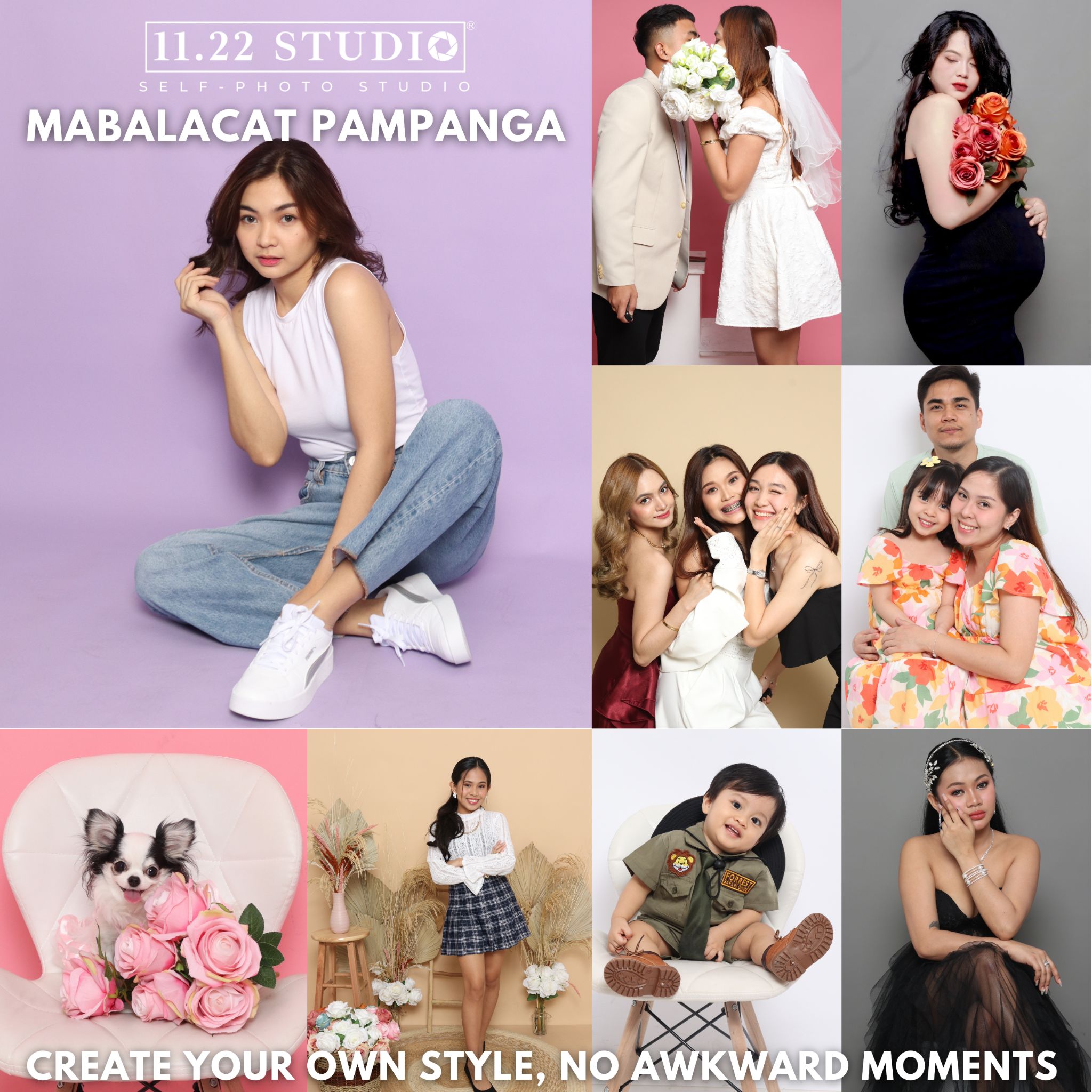 11.22 Self-Photo Studio - Mabalacat Facebook ad: 1000+ BOOKINGS IN 3 MONTHS!