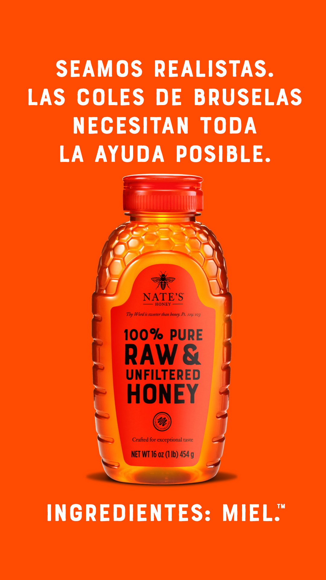 Nate's Honey Facebook ad