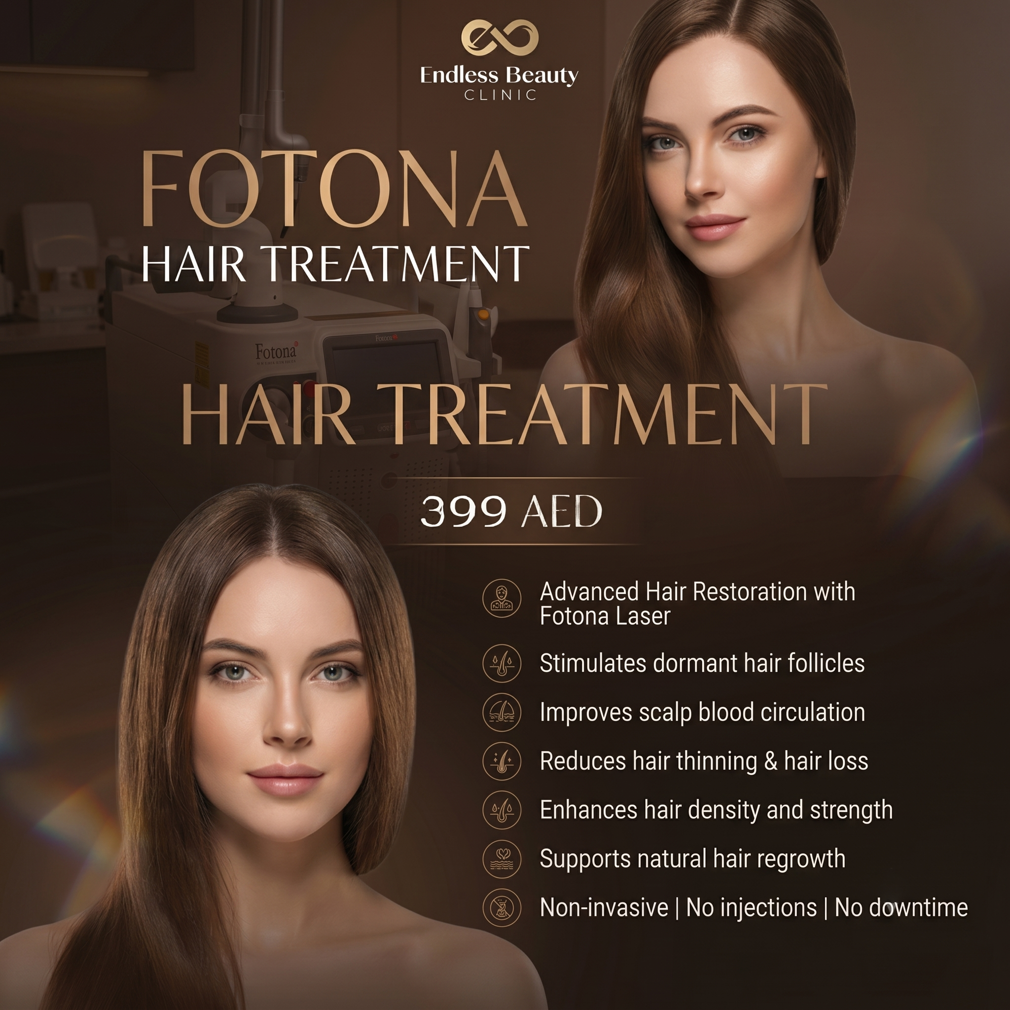 Endless Beauty Clinic Facebook ad