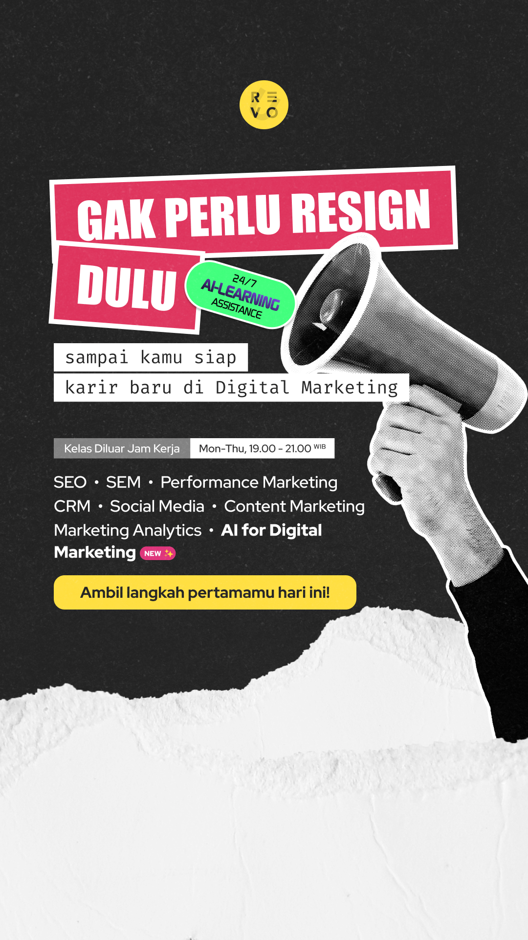 RevoU Facebook ad