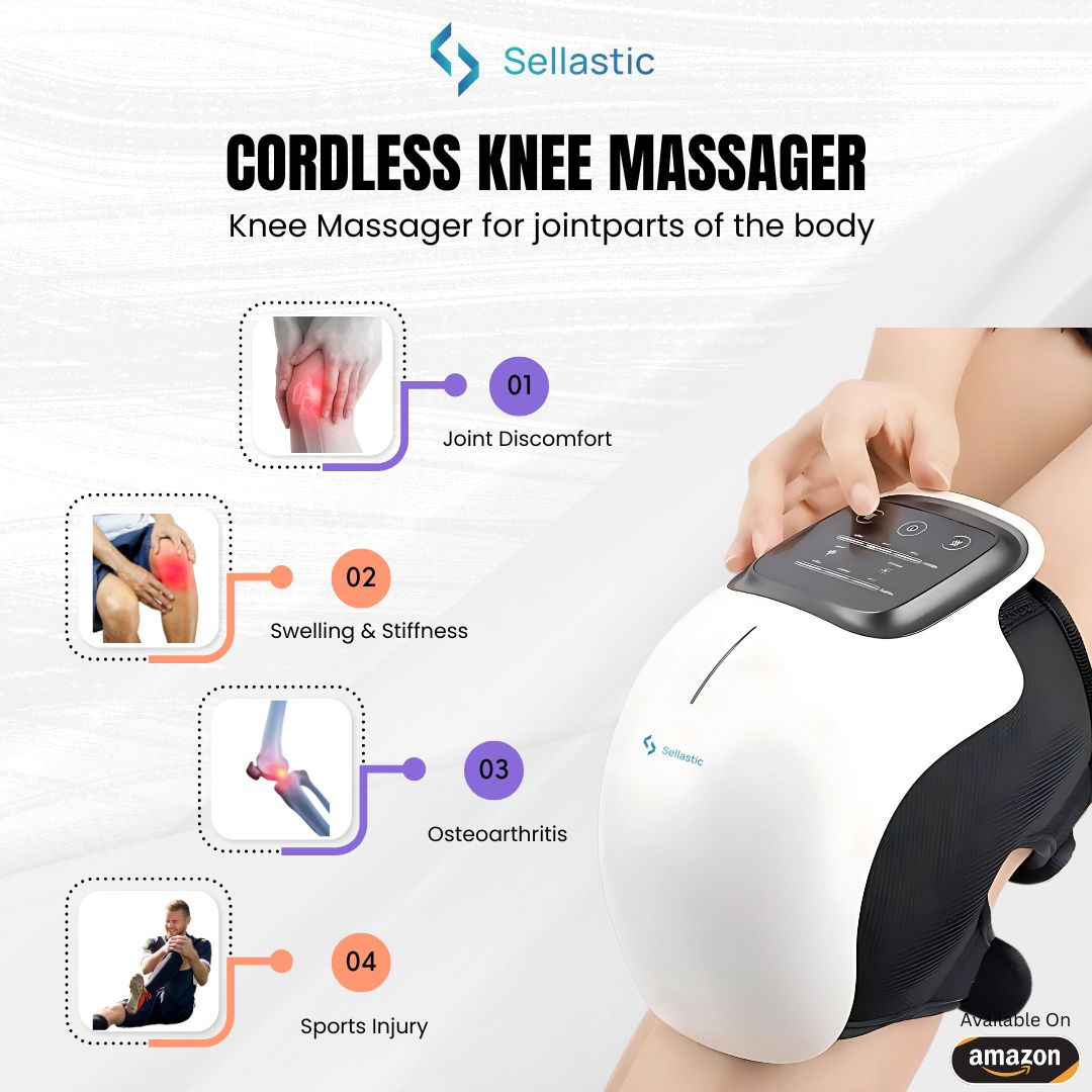Sellastic Facebook ad: Knee Relief in 15 Minutes
