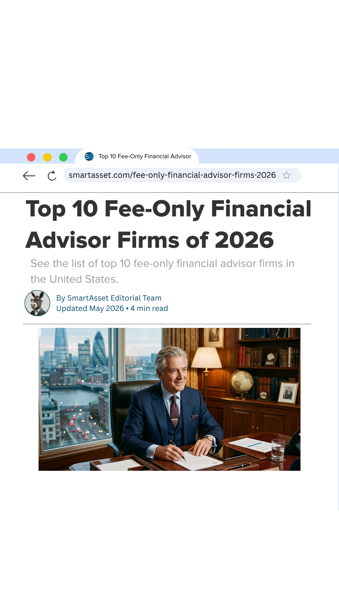 SmartAsset.com Facebook ad