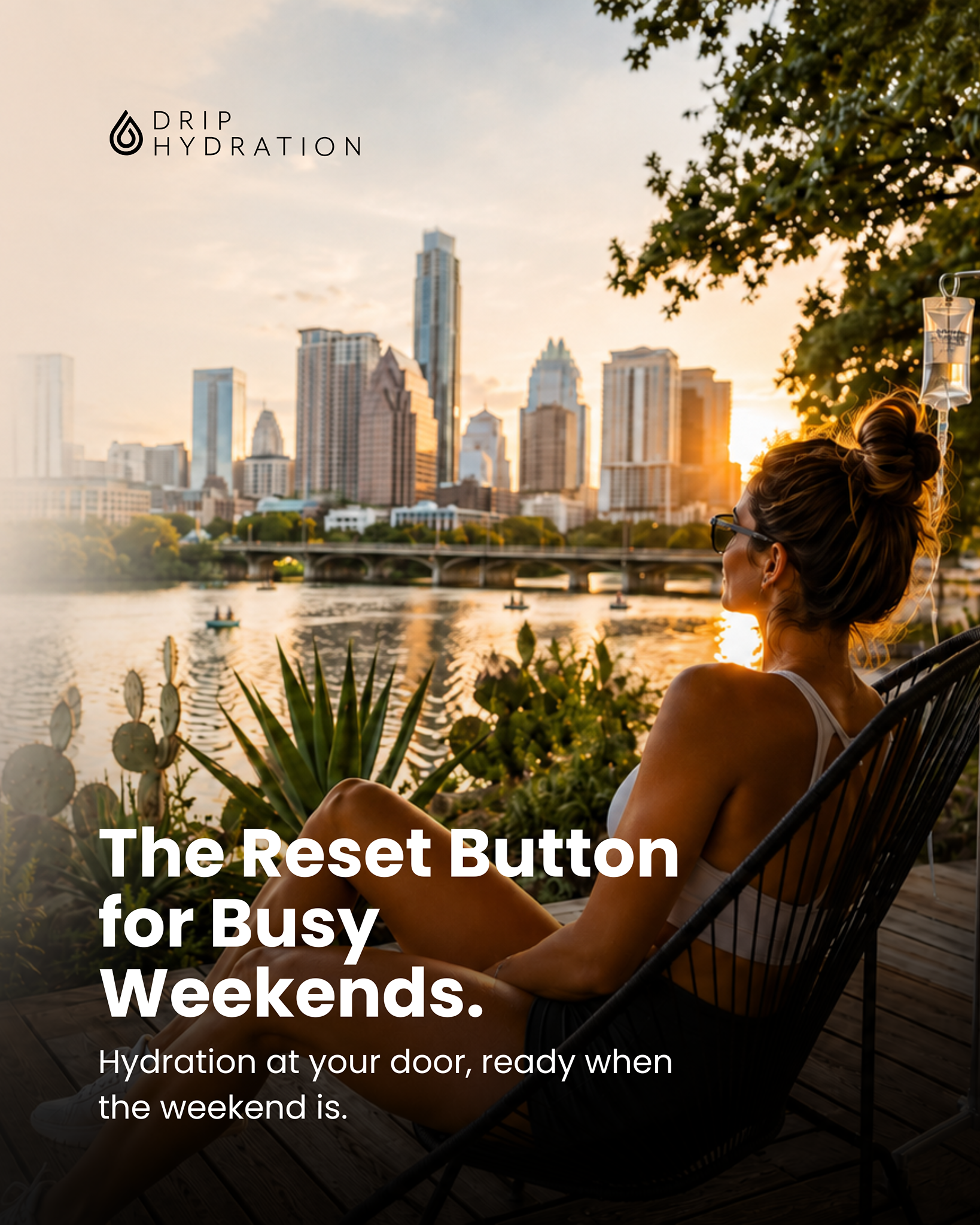 Drip Hydration Facebook ad