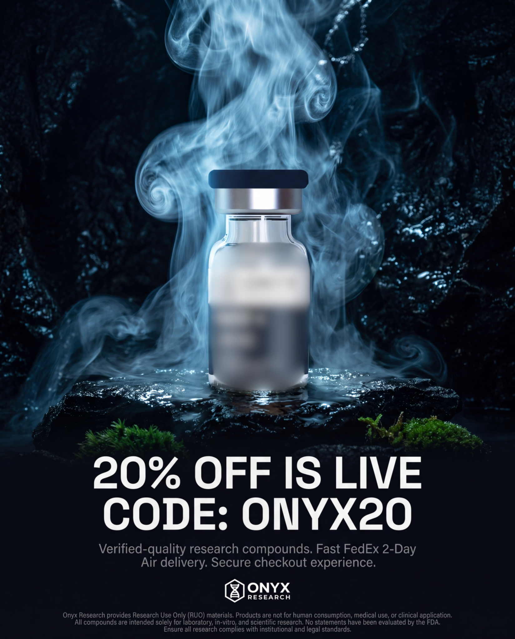 Onyx Research Lab LLC Facebook ad from Jul 20, 2026