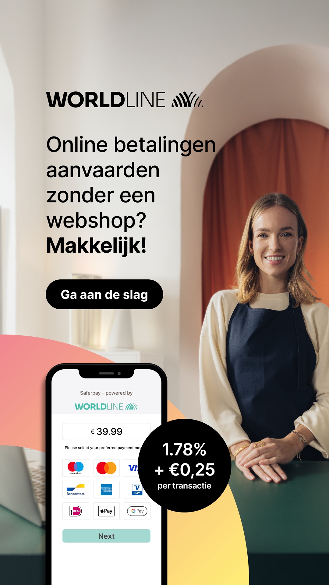 Worldline België Business Facebook ad