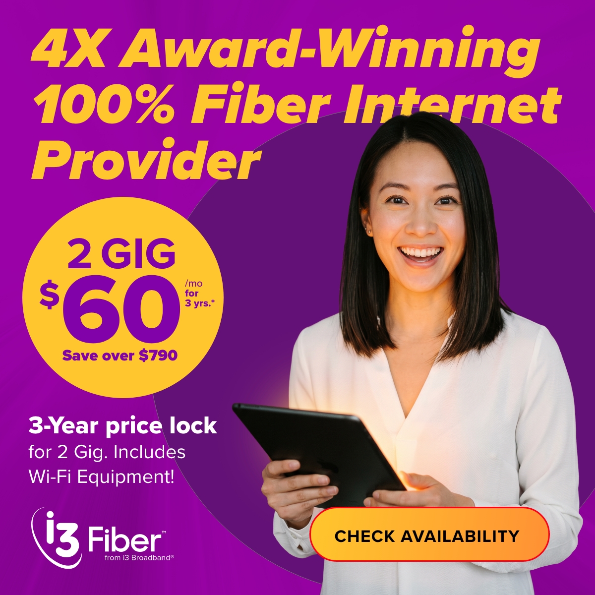 i3 Broadband Facebook ad