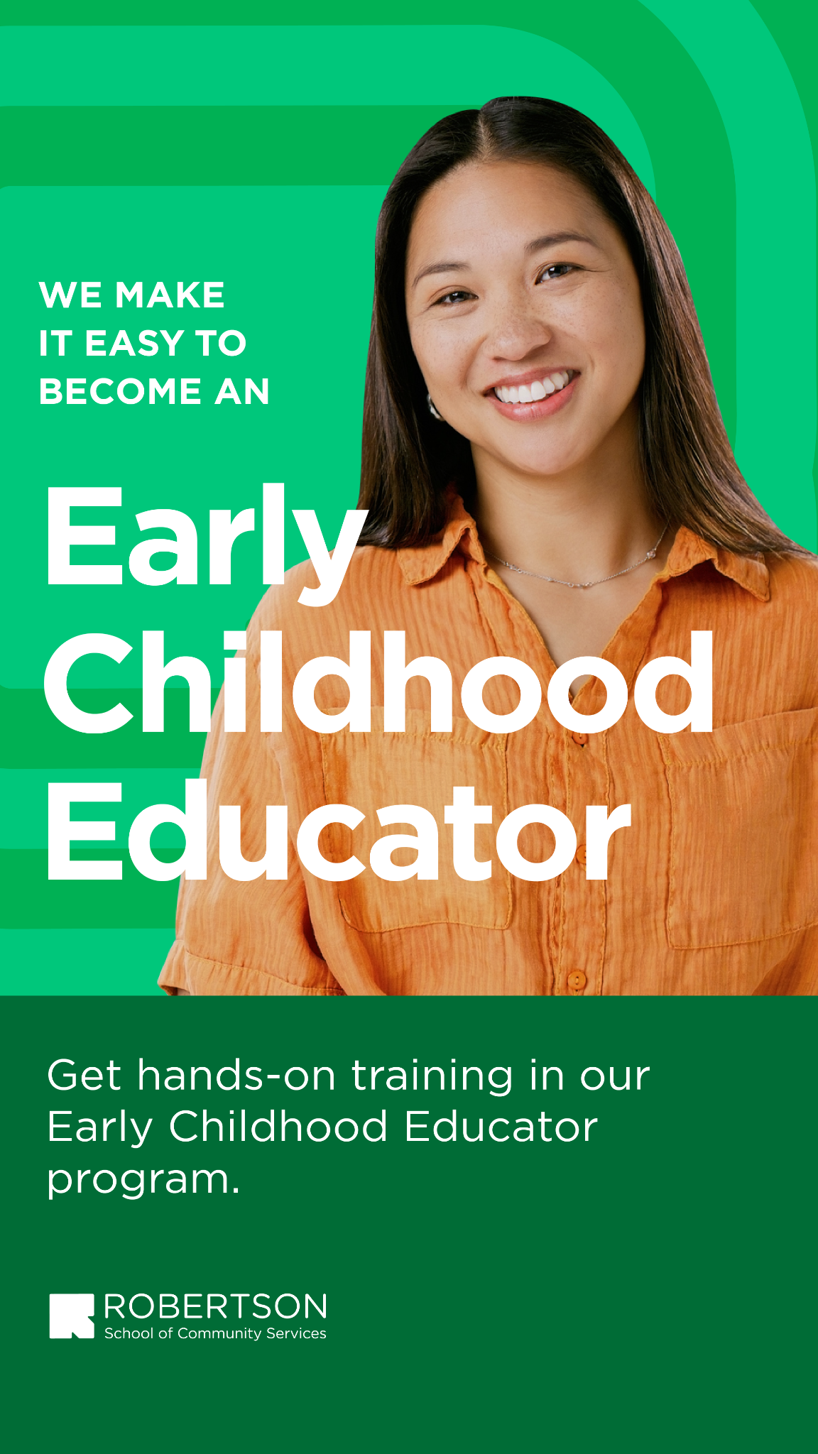 Robertson College Facebook ad