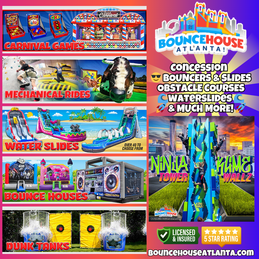Bounce House Atlanta Facebook ad