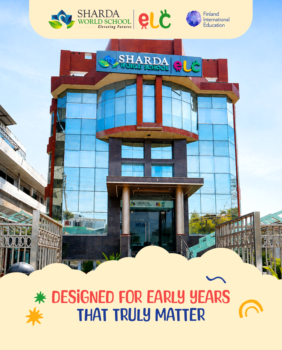 Sharda World School ELC Facebook ad