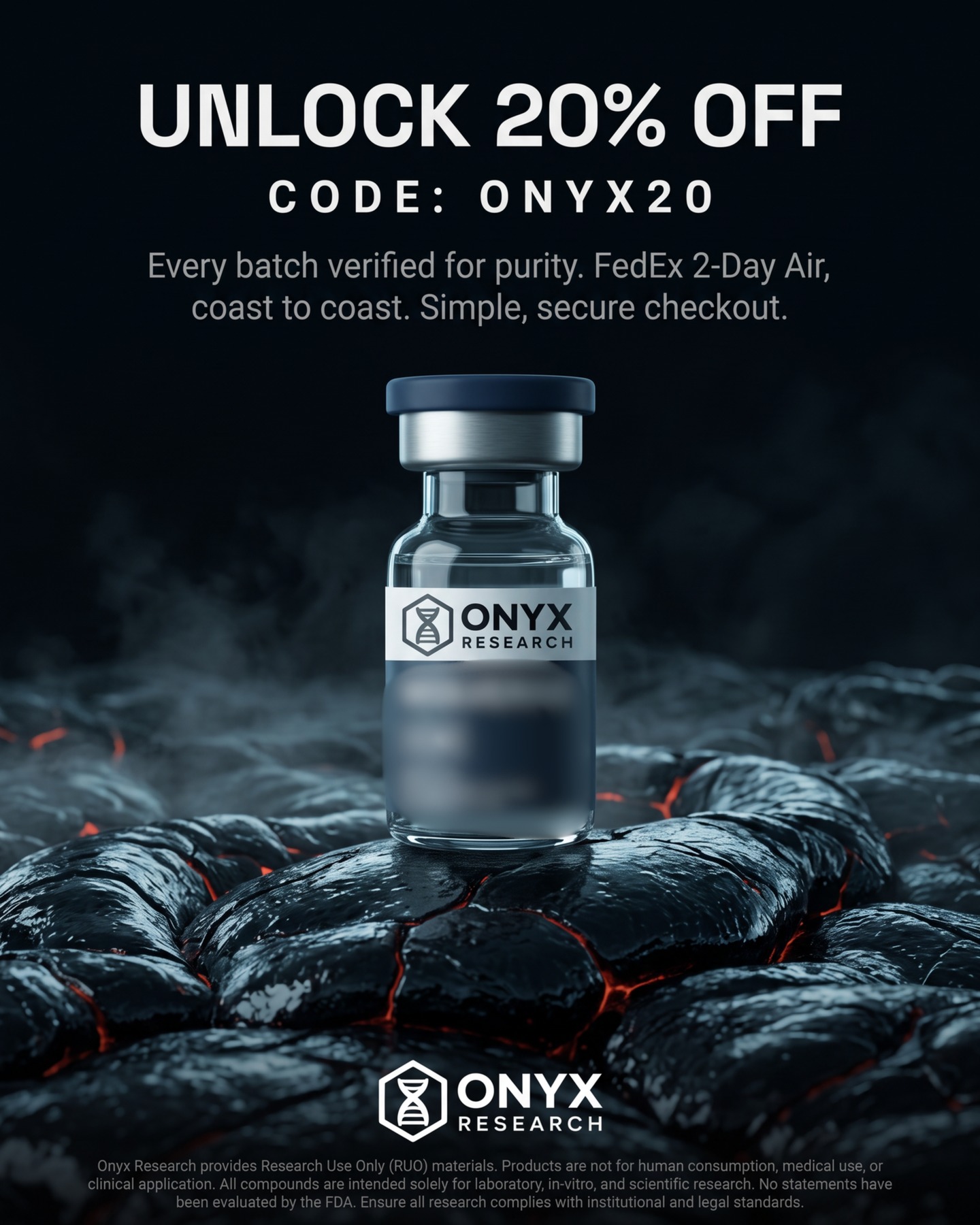 Onyx Research Lab Facebook ad