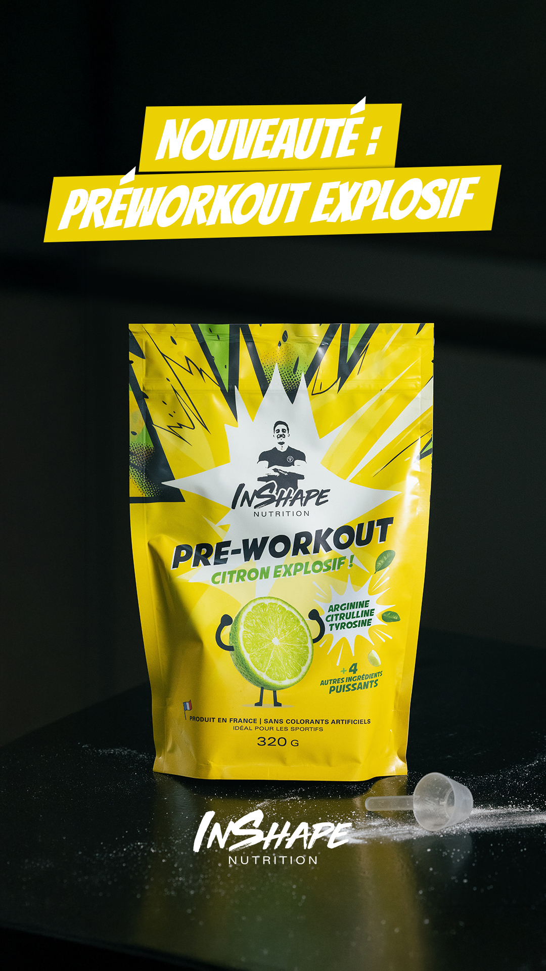 Inshape nutrition Facebook ad