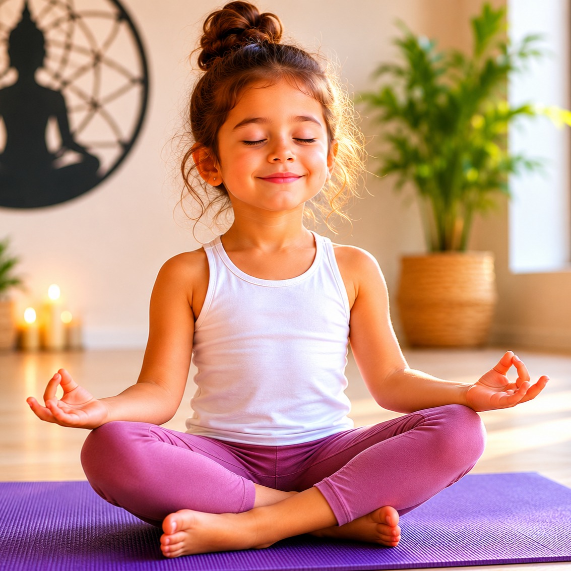 ZenVida Yoga & Fitness Studio Facebook ad: Little Lotus Kids Yoga is so much more…