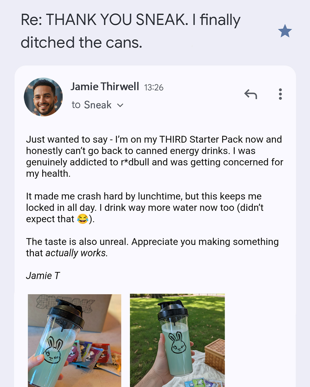 Sneak Facebook ad