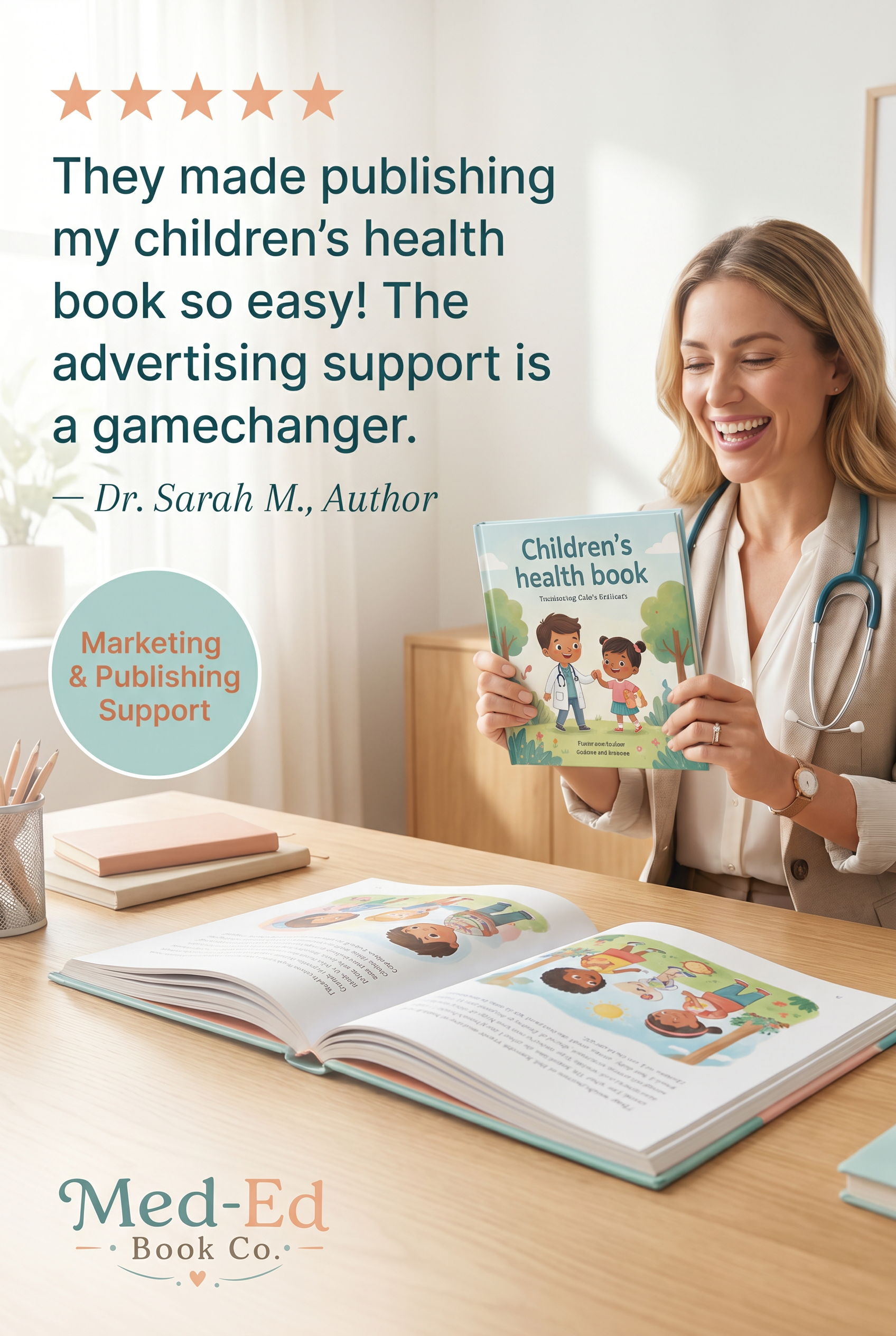 Zeely Ad Studio Facebook ad: Is your child's medical book failing to captivate and…