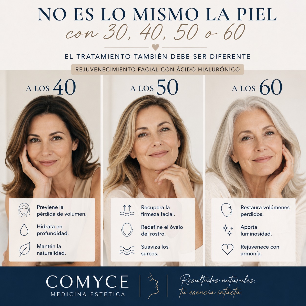Comyce Facebook ad: Contáctanos - Clinicas Comyce
