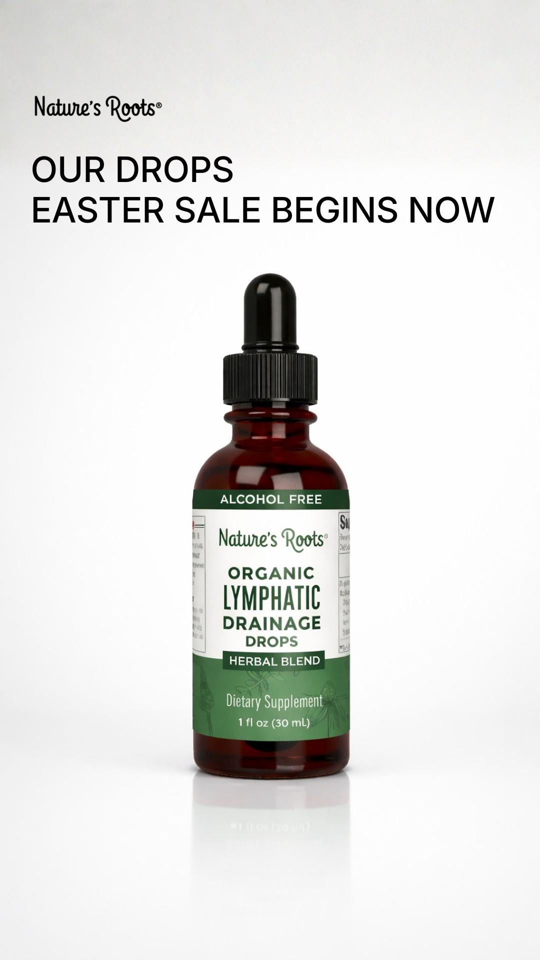 Natures Roots Facebook ad