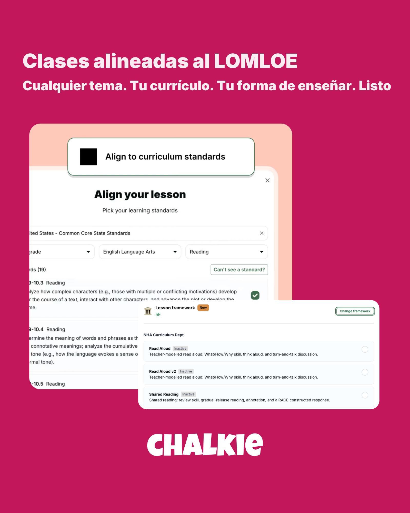 Chalkie AI Facebook ad