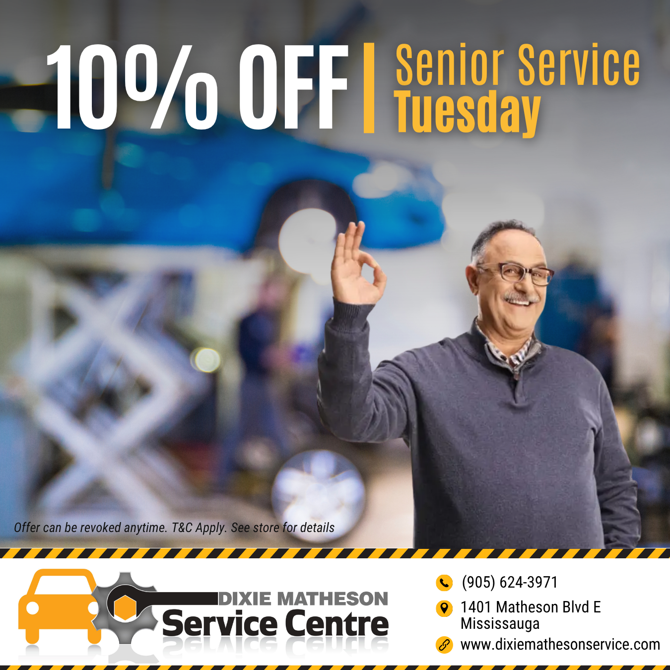 Dixie Matheson Service Centre Facebook ad: Drive with confidence!