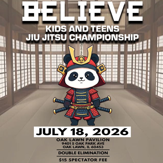 Believe Jiu Jitsu Facebook ad: Believe Jiu JItsu | Join the Action Today
