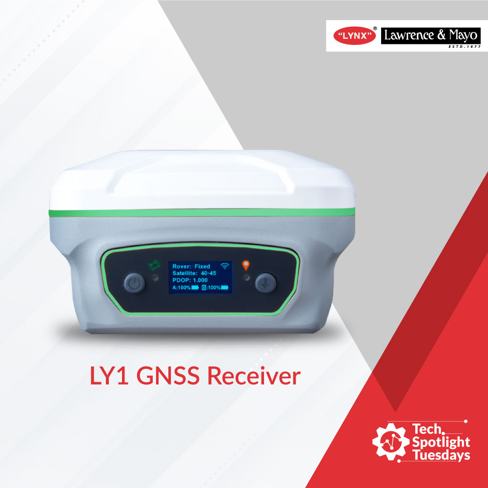 LYNX -Lawrence & Mayo Facebook ad: Tech Spotlight Tuesdays | LY1 GNSS Receiver