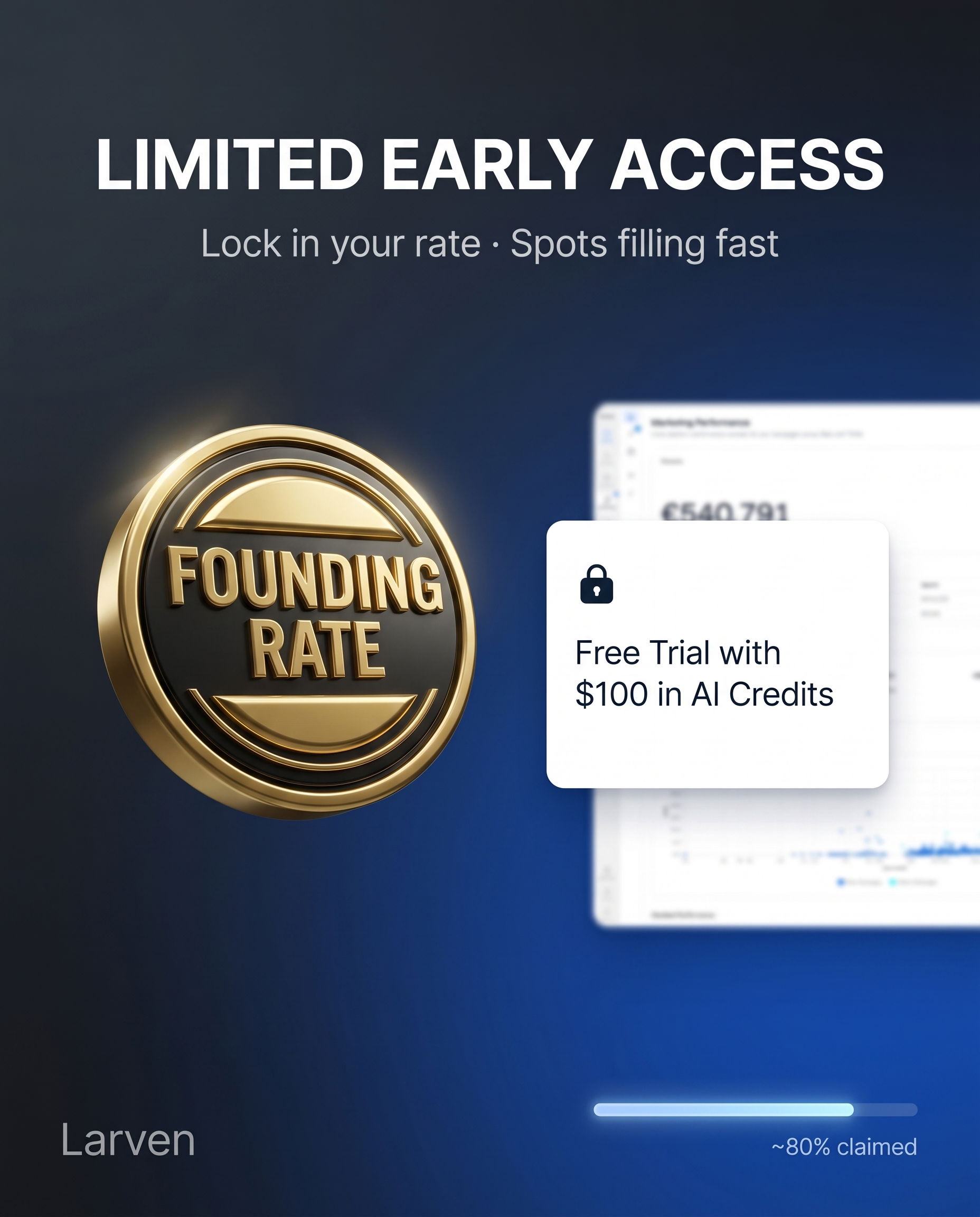 Larven AI Facebook ad
