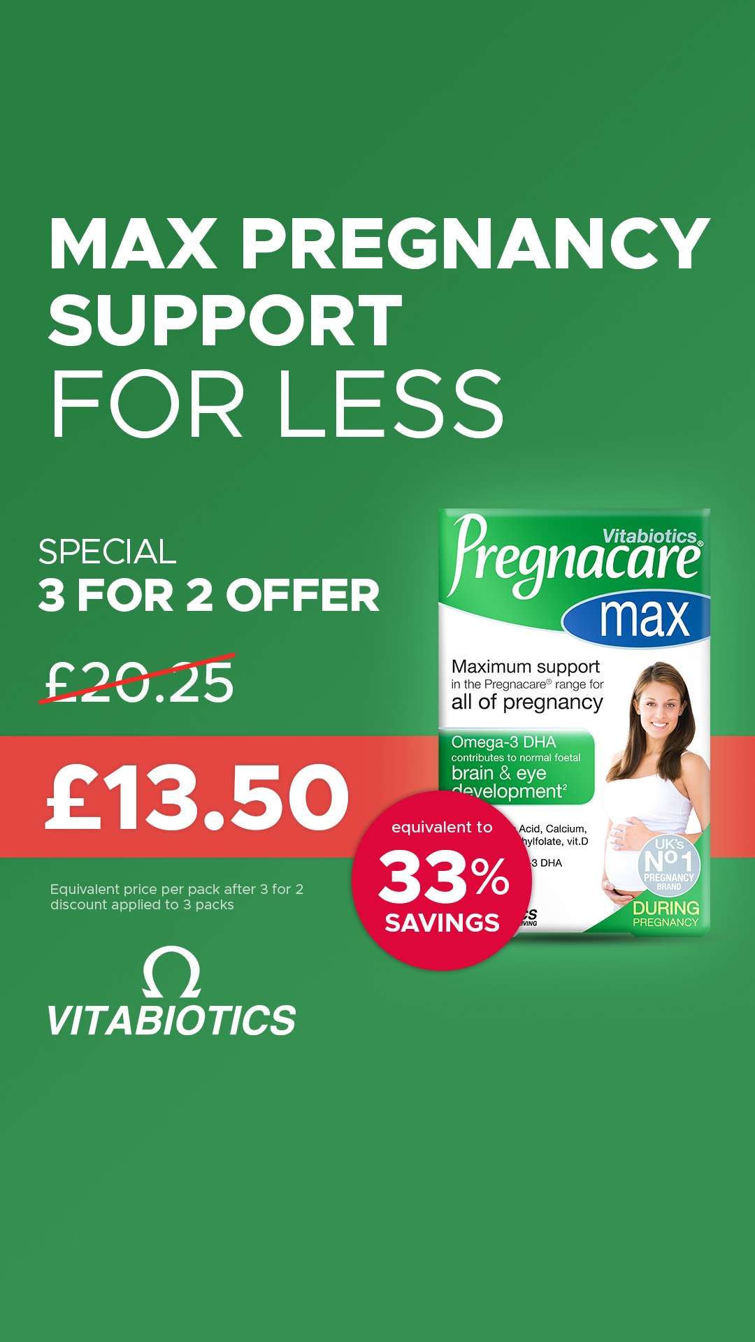 Vitabiotics Facebook ad