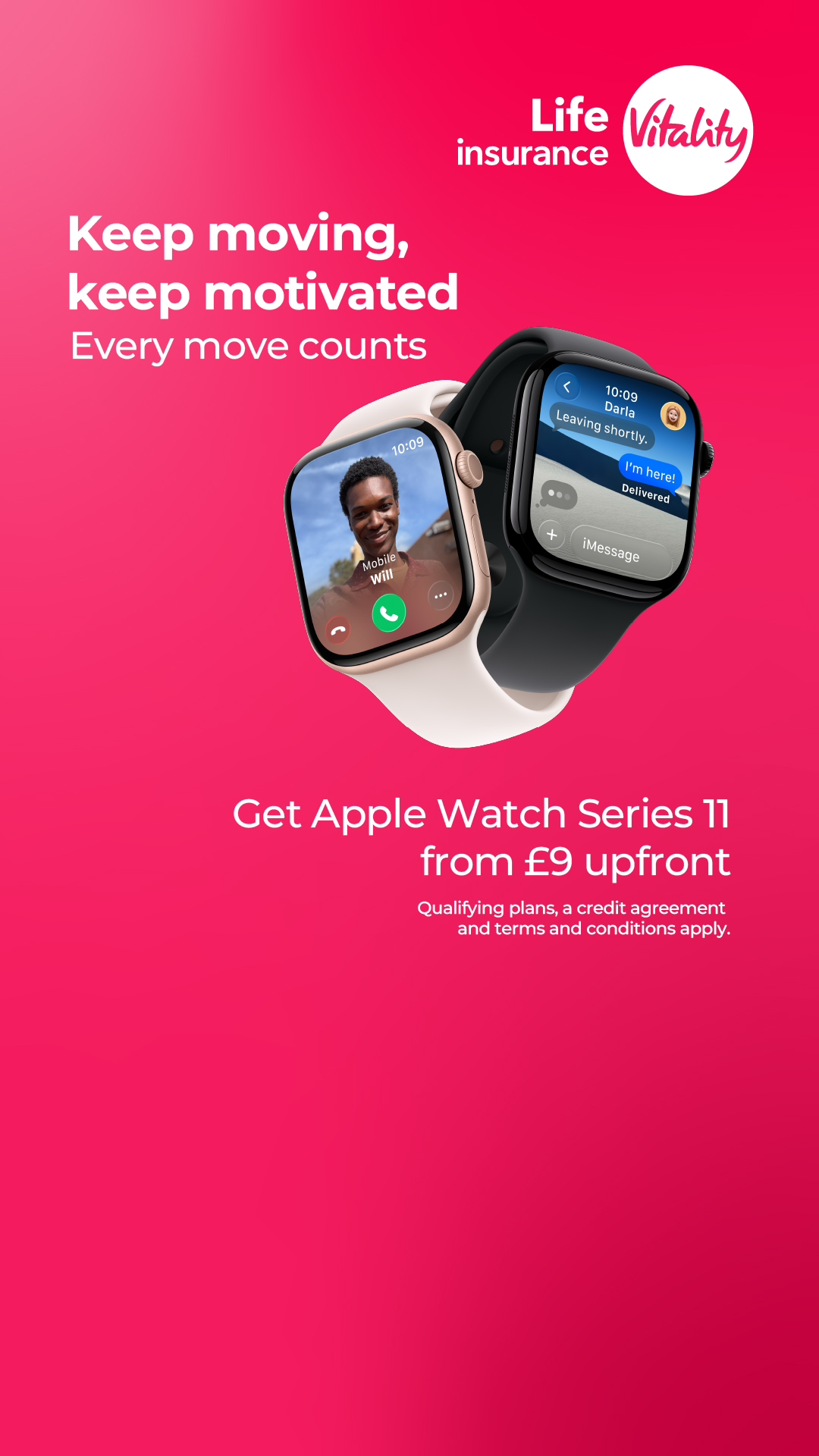 Vitality UK Facebook ad