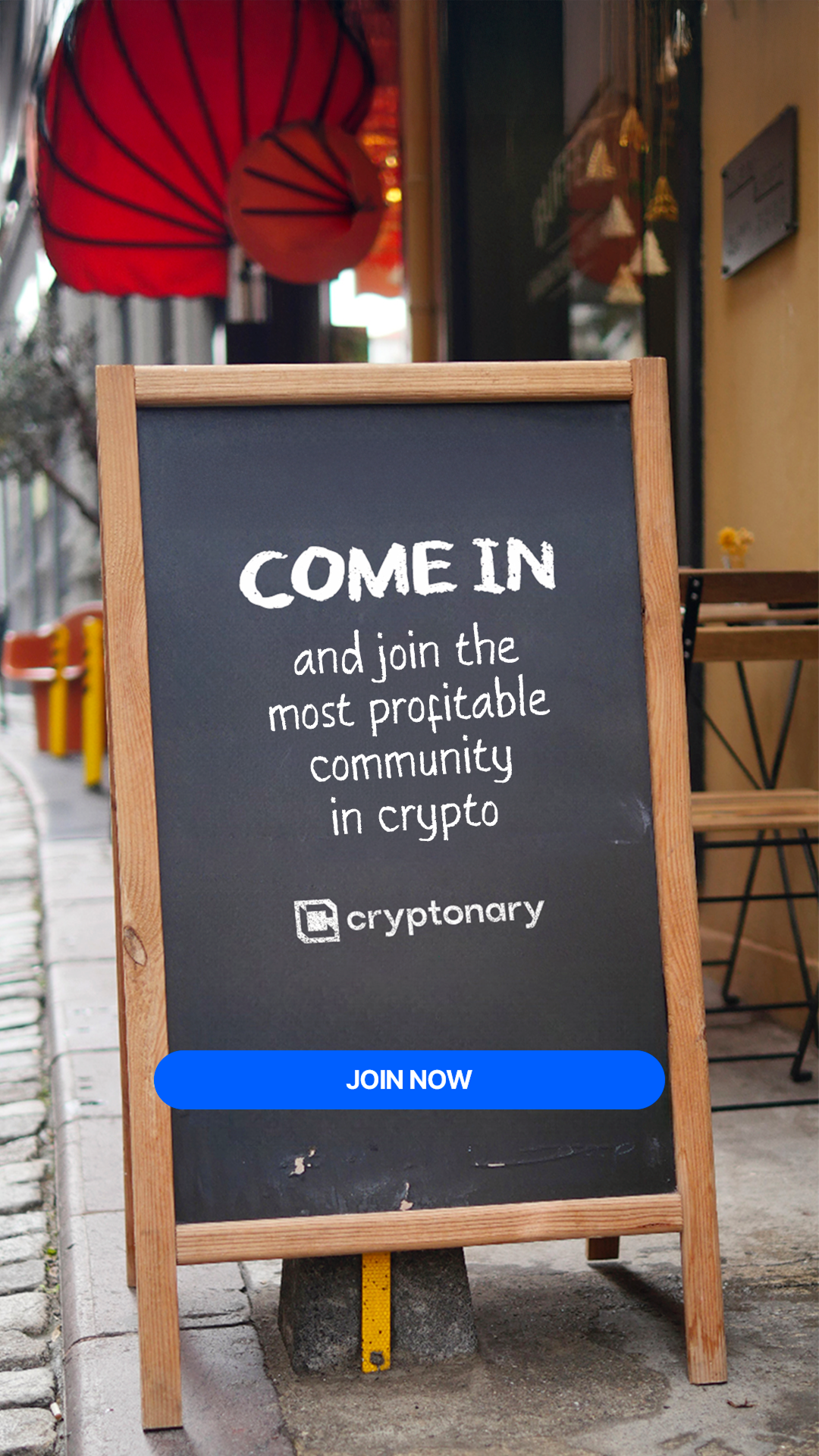 Cryptonary Facebook ad