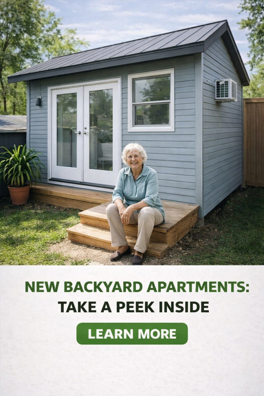 Smart Finds Facebook ad: Modern Backyard Apartments