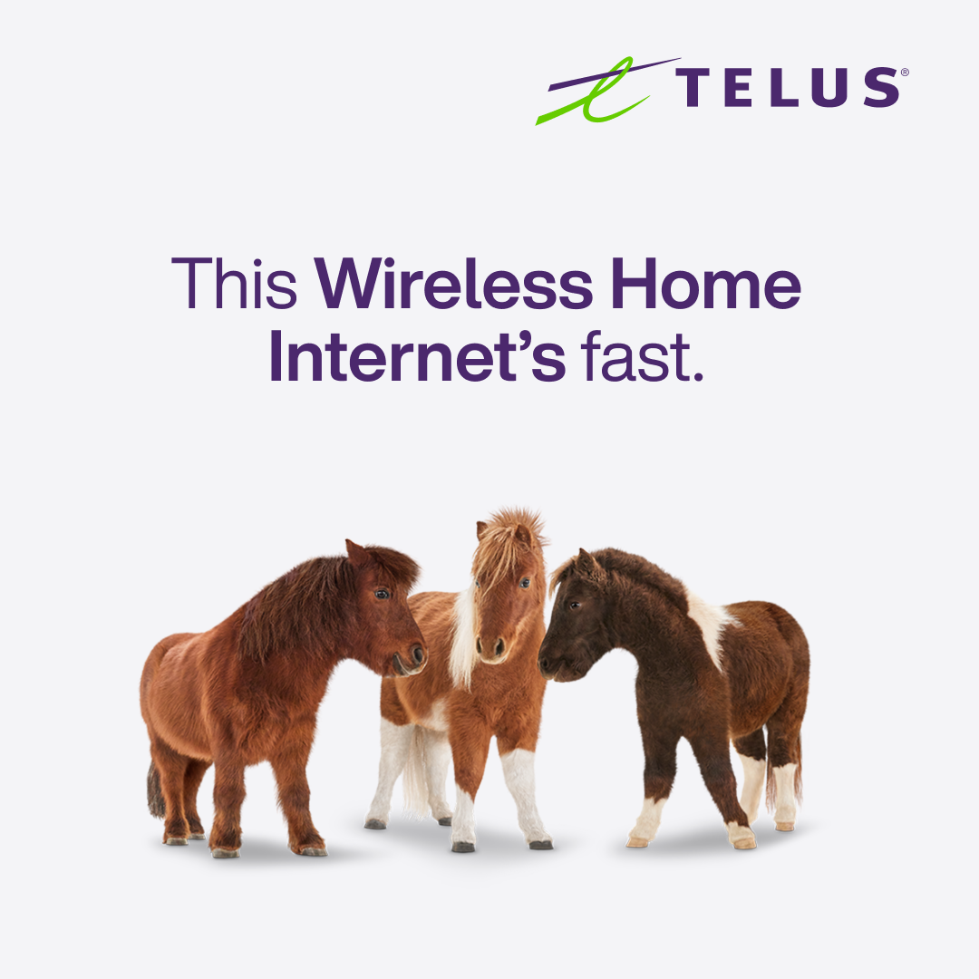 TELUS Facebook ad