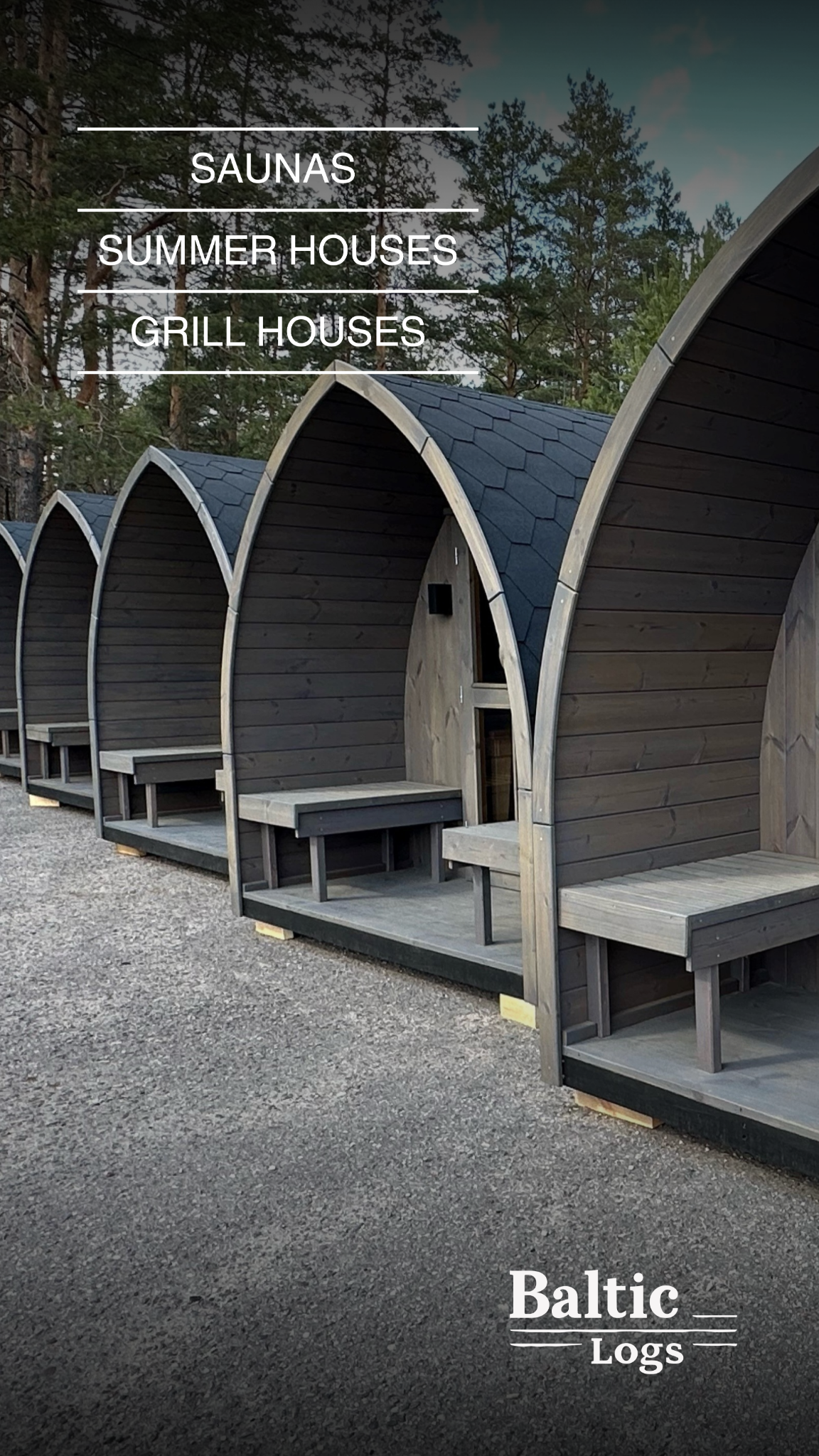 Baltic Logs Facebook ad from Mar 10, 2026