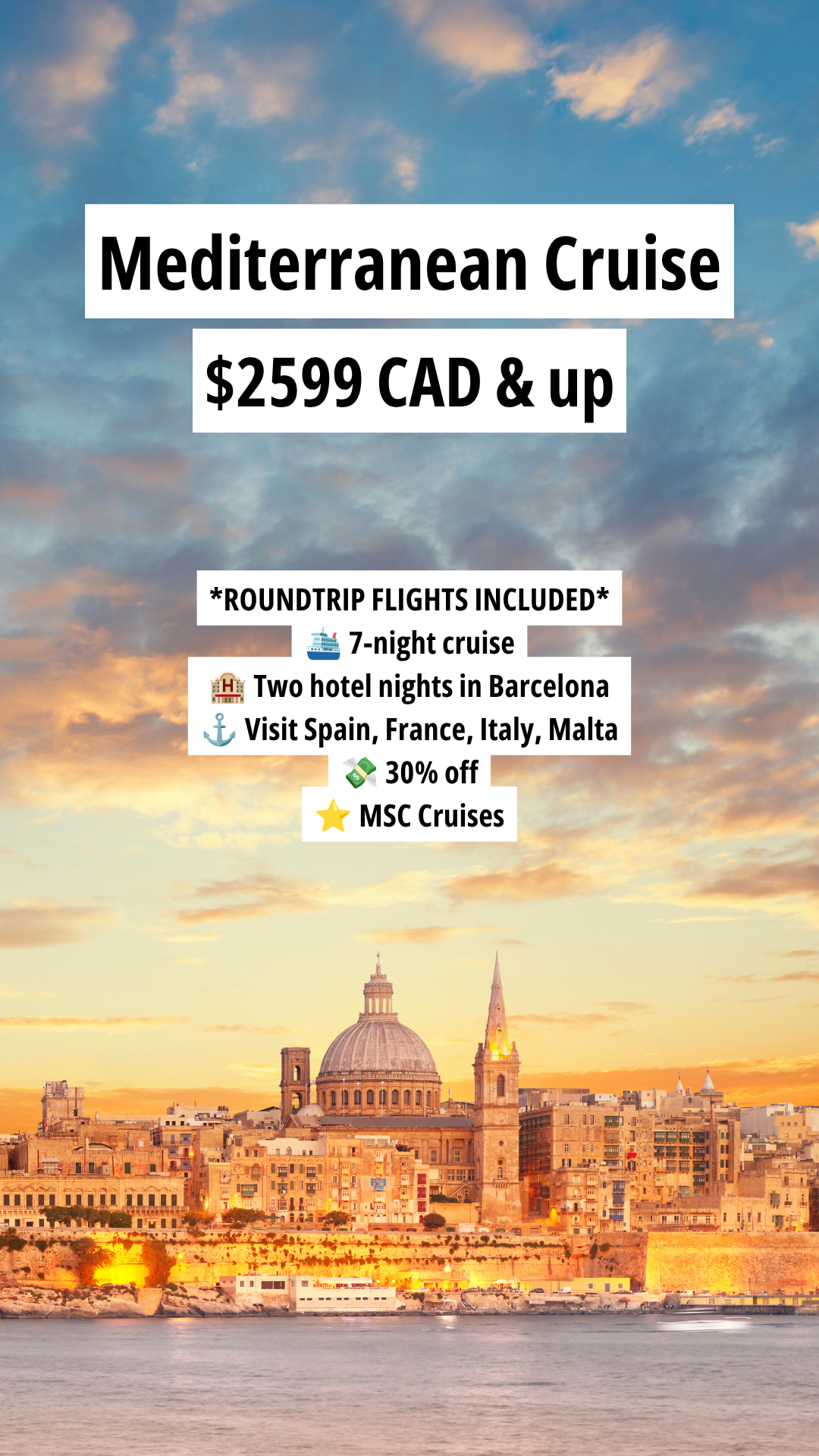 Travelzoo Facebook ad