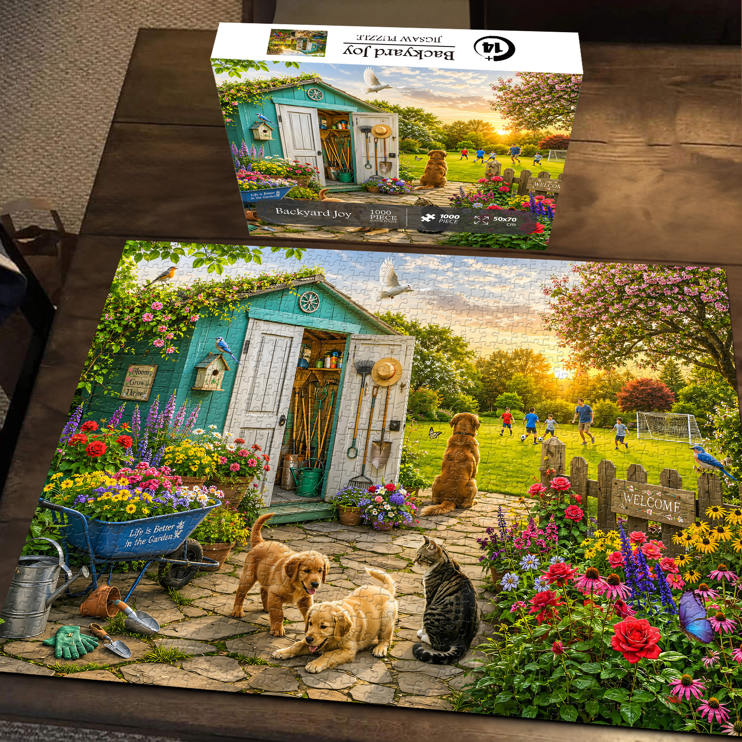 Fun-Puzzle Facebook ad