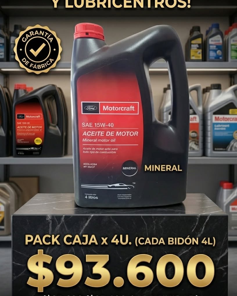 Gonza Flores Facebook ad: OFERTA ACEITES!
