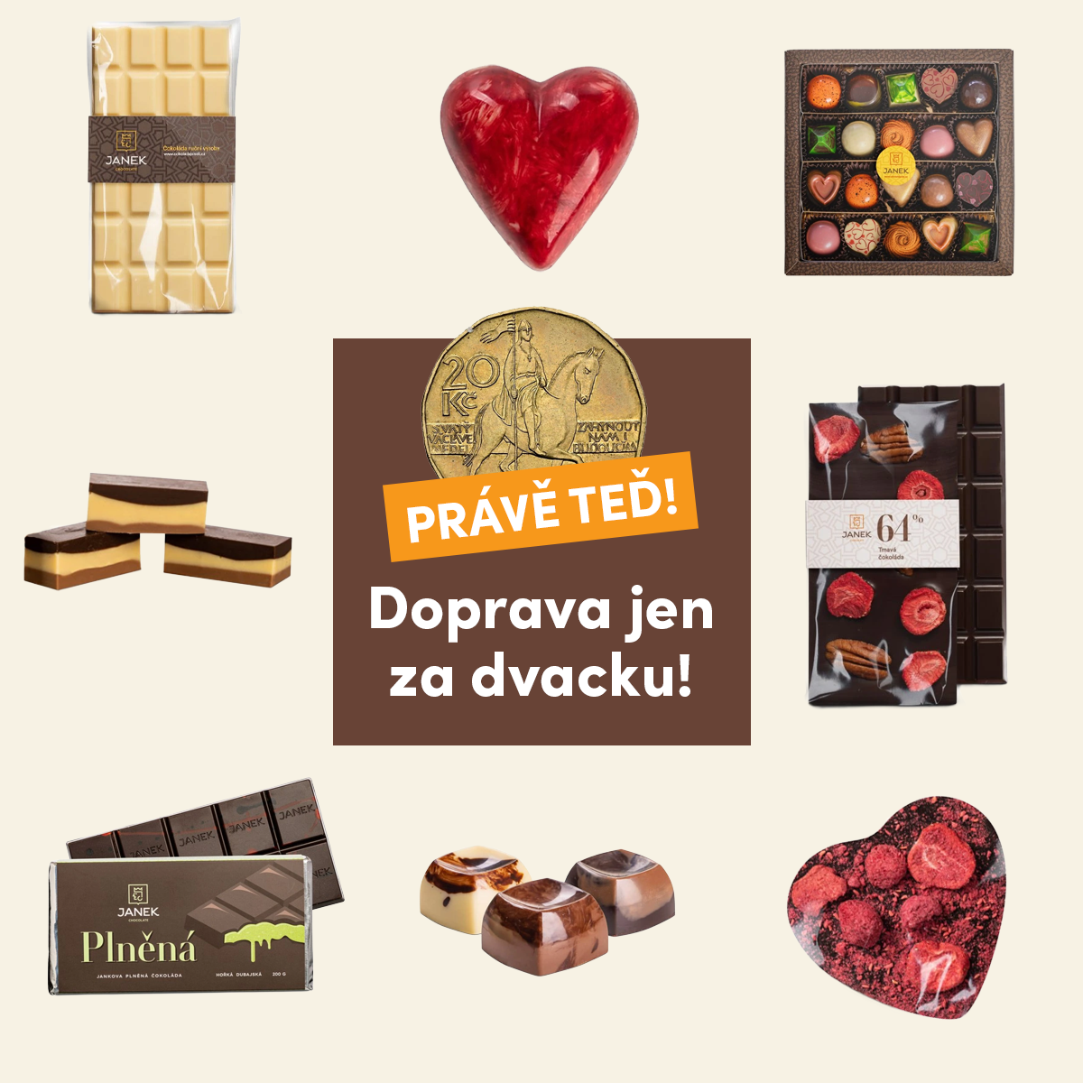 Čokoládovna JANEK Facebook ad
