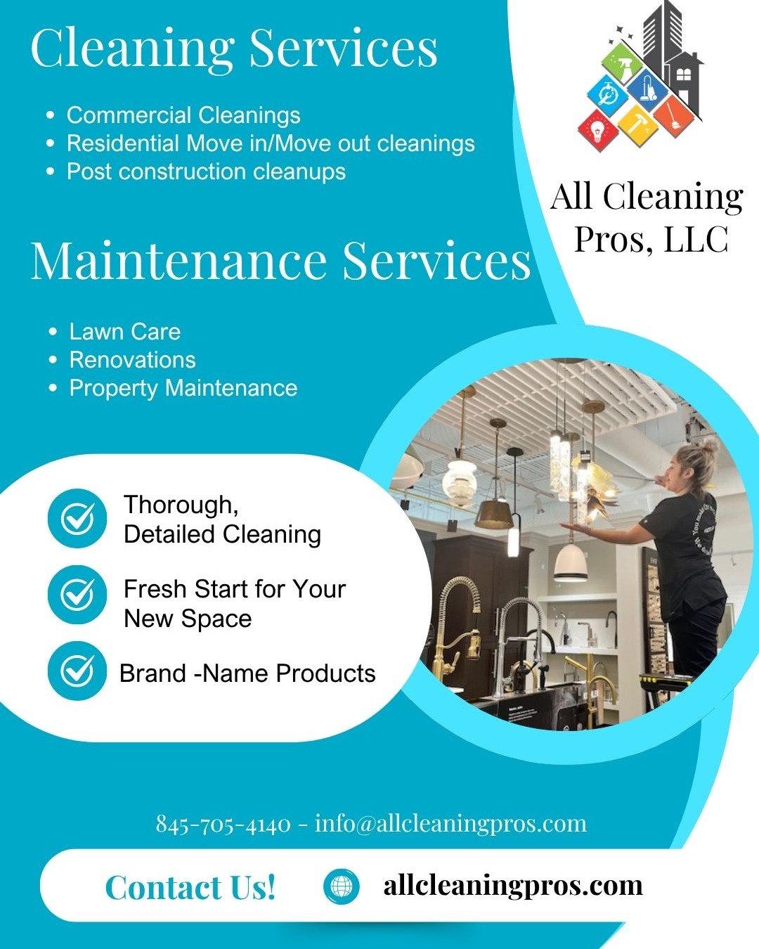 All Cleaning Pros LLC Facebook ad