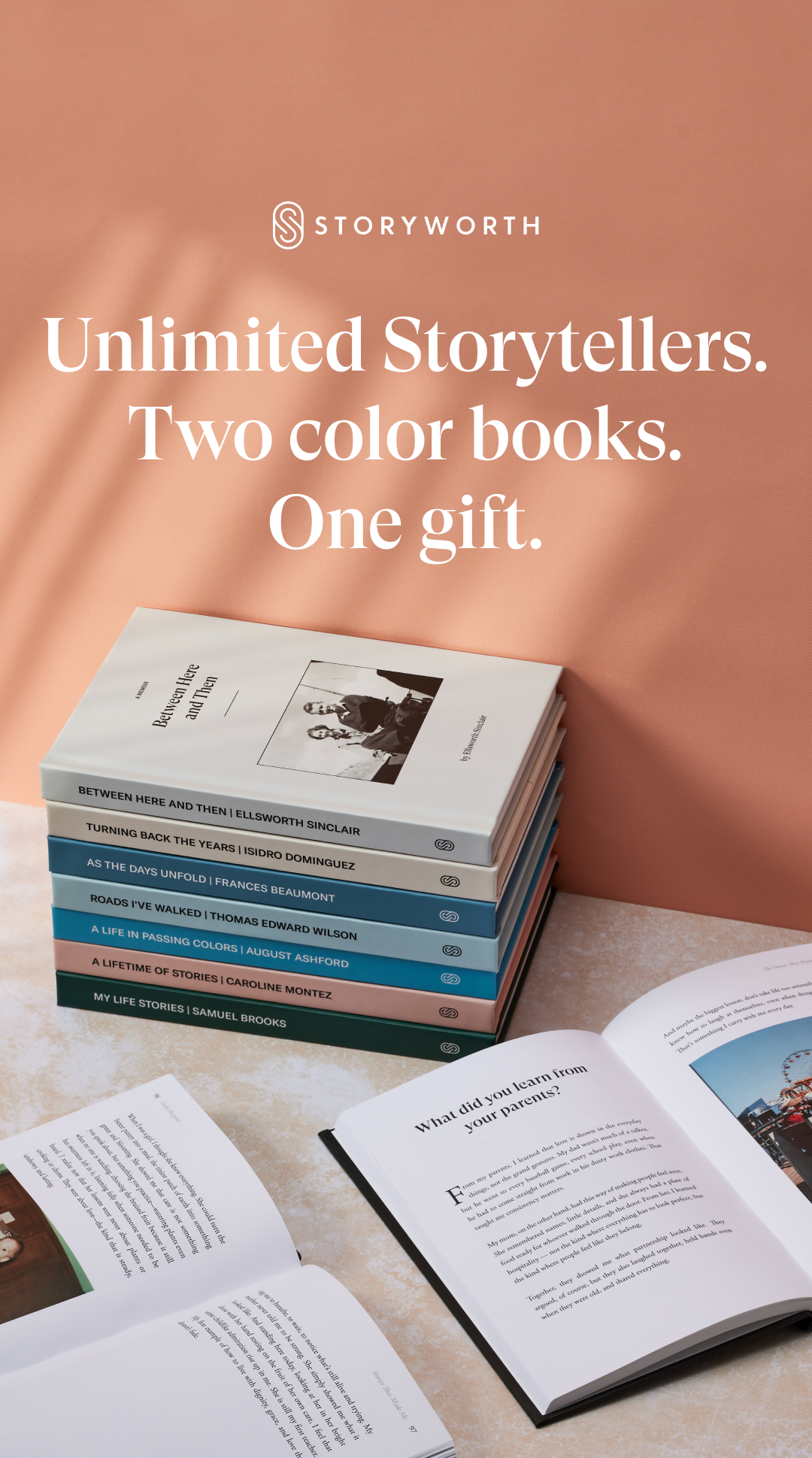 Storyworth Facebook ad