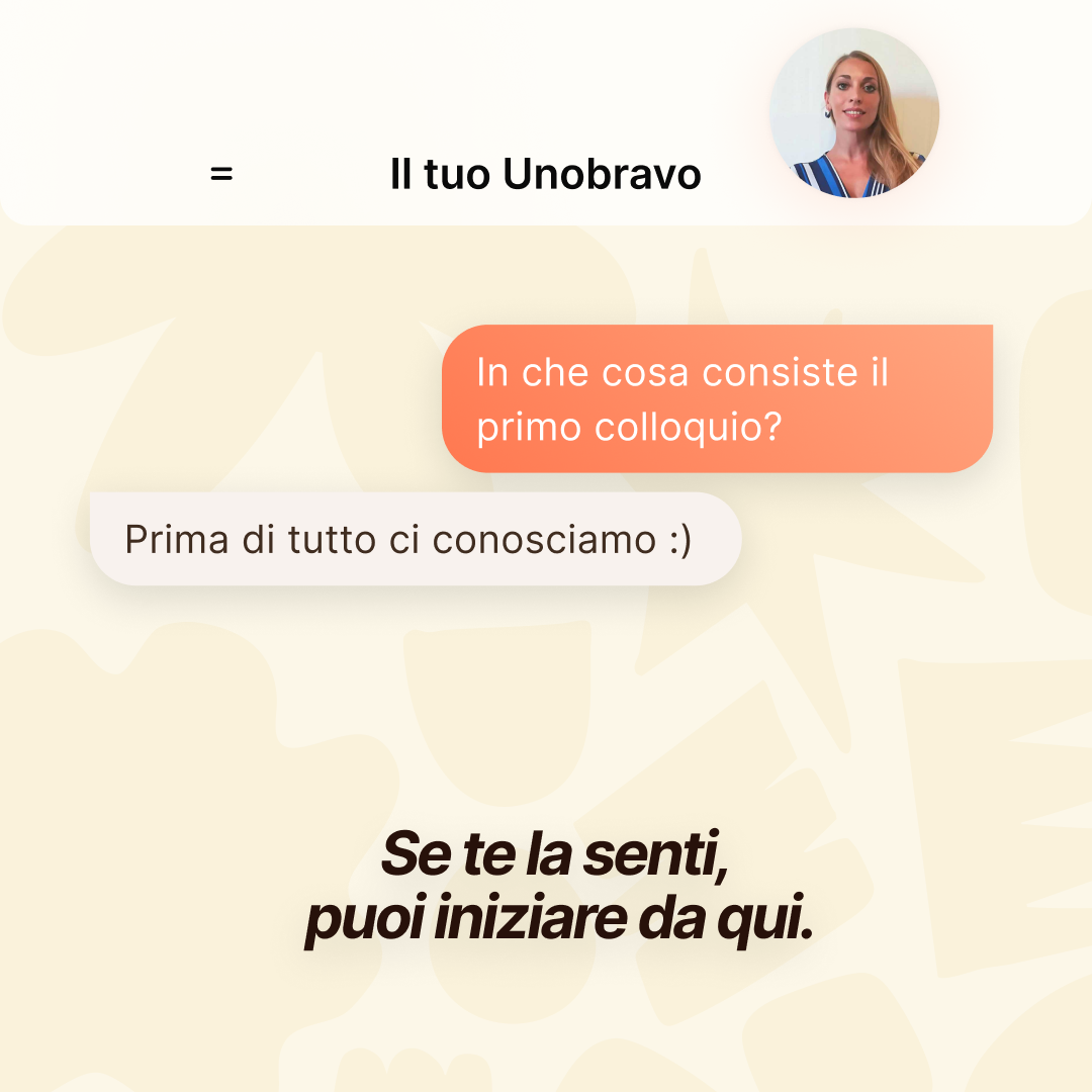 Unobravo Facebook ad