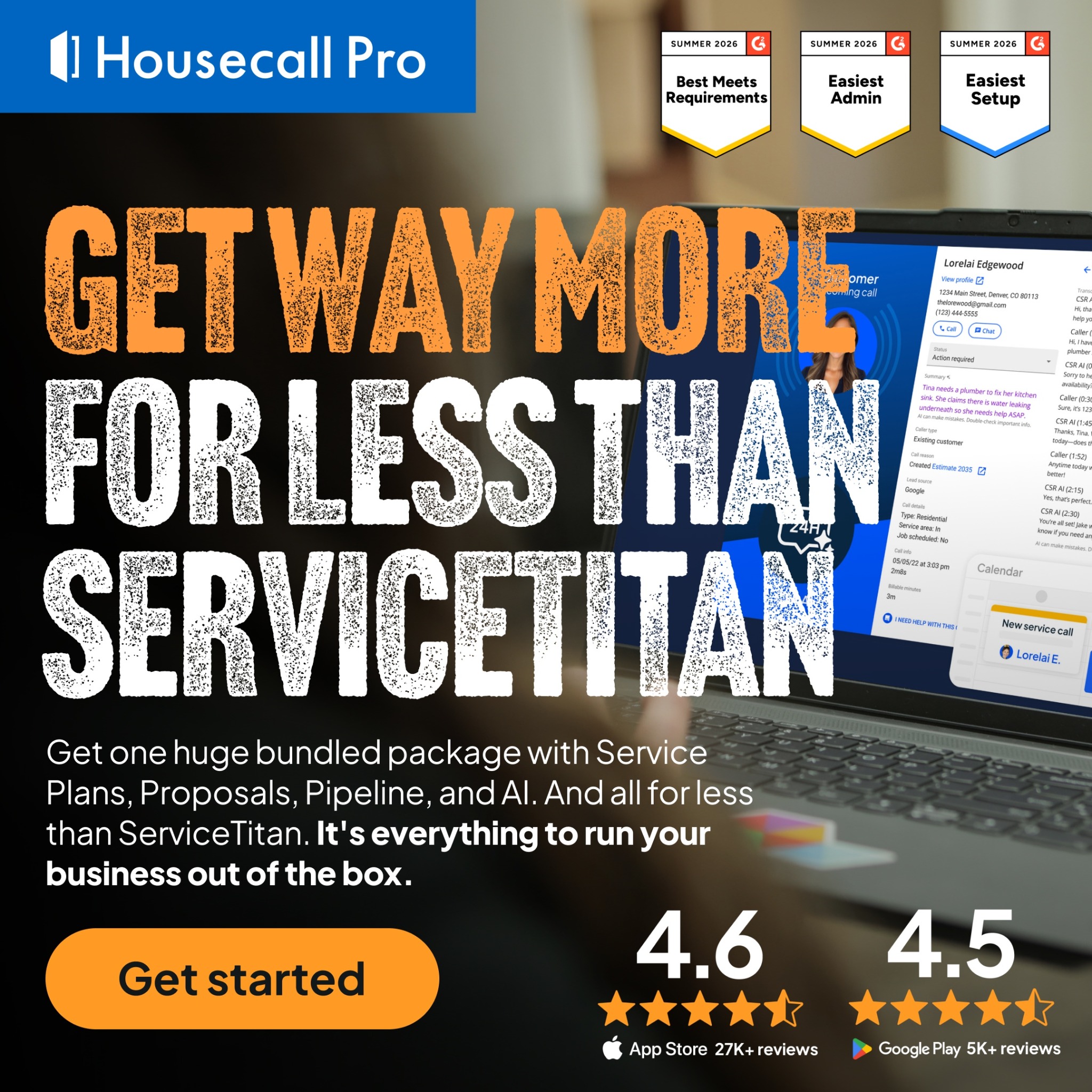 Housecall Pro Facebook ad