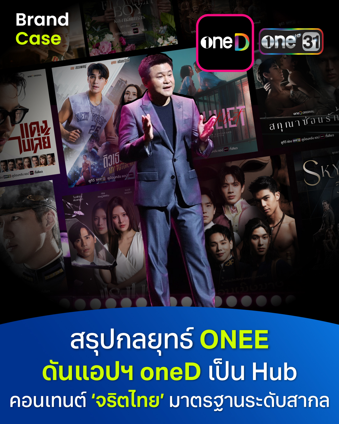 BrandCase Facebook ad: สรุปกลยุทธ์ ONEE ดันแอปฯ oneD เป็น Hub คอนเทนต์ ‘จริตไทย’…
