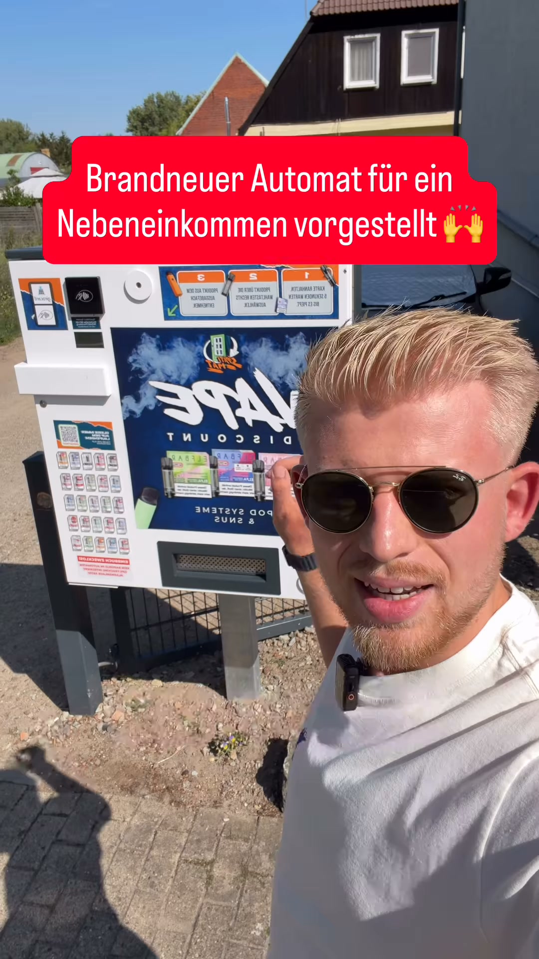 Spätimat Facebook ad: Nebenberuflich selbstständig mit dem Automaten Business