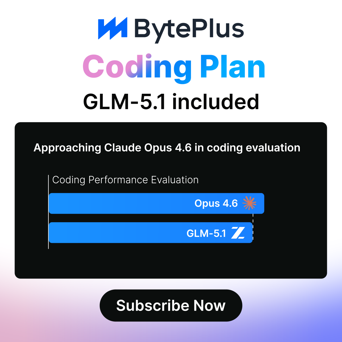 BytePlus Global Facebook ad: GLM-5.1 Official Launch